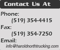Contact Us At Phone: 519-354-4415, Fax: 519-354-7250, Email: hnorth@mnsi.net